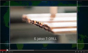 T-Drillin toimitusjohtaja Jari Tolvanen ja hallituksen puheenjohtaja Mikael Stahle keskustelevat