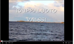 Raippaluodon silta ja meri auringonlaskussa