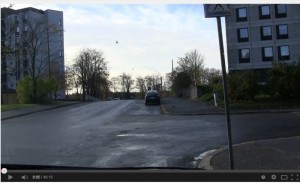 Vaasan katuja Google Street View -auton näkökulmasta