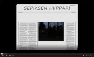 Sepänkylän hiipparin juoksija maaliviivalla