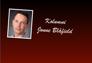 Jonne Blåfield kirjoittaa blogia, ehkä Alskatintiestä tai Sepänkylästä