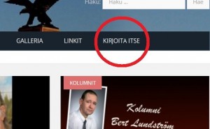 Kansanedustajaehdokas kirjoittaa itse kolumnia vaasalaisille.info-sivustolle