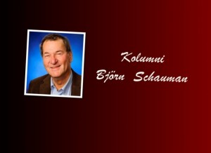 Björn Schaumanin logo, jossa nalle karhu