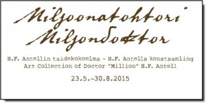 Miljoonatohtori H.F. Antellin taidekokoelman teos