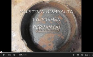 Rompan työmiehen perjantai, iloinen ja rento tunnelma