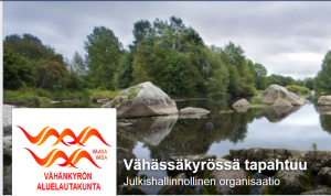 Vähäkyrön Facebook-sivun etusivu tietokoneen näytöllä