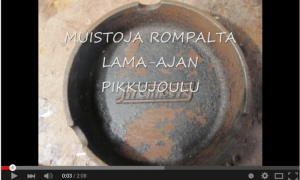 Lama-ajan pikkujoulu, ehkä Rompan ravintolassa