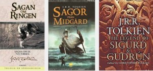 Frodo ja Sam vaeltavat Mordorin maisemissa