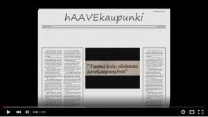 Vaasan kaupunkikuva, ehkä rannikolta tai keskustasta