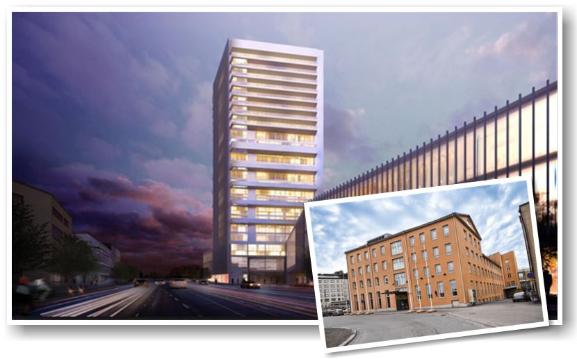 Wasa Stationin rakennus ja sen yhteyteen suunniteltu kauppa