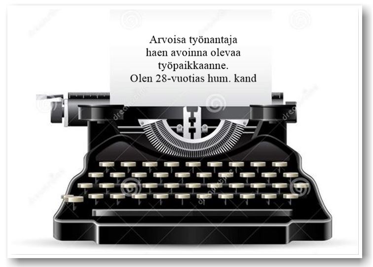 Työntekijä ja työnantaja keskustelevat toimistossa