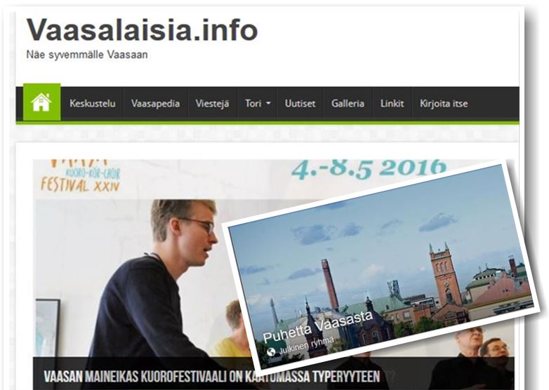 Vaasalaisia vaikuttamassa päättäjiin keskustelutilaisuudessa