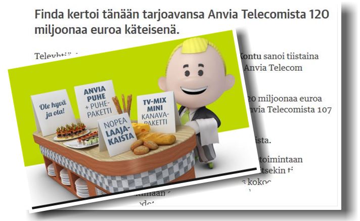 Anvian ja Findan hallitusten jäsenet neuvottelupöydän ääressä