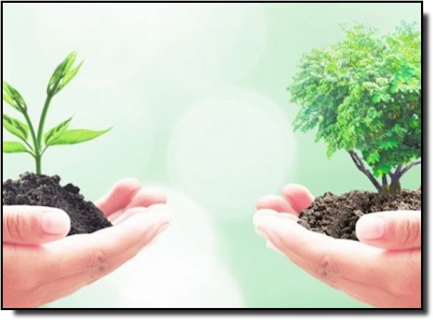 Kasvusopimuksen allekirjoitustilaisuus, jossa kaksi miestä kättelee