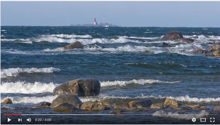 Merenkurkun maisemaa YouTube-videolta, osa FotoFloat-projektia