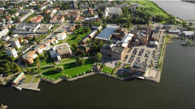 LUMA-keskus Pohjanmaan logo ja nimi