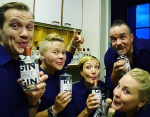 Intopuikeet-improvisaatioryhmä esiintyy IMPROWASATION-festivaalilla Vaasassa
