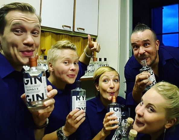 Intopuikeet-improvisaatioryhmä esiintyy IMPROWASATION-festivaalilla Vaasassa