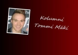 Tommi Mäki -nimisen henkilön logo