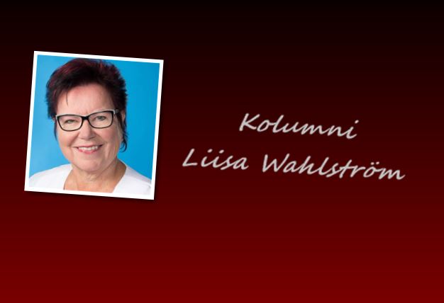 Liisa Wahlströmin logo, jossa on hänen nimensä ja yrityksen tunnus