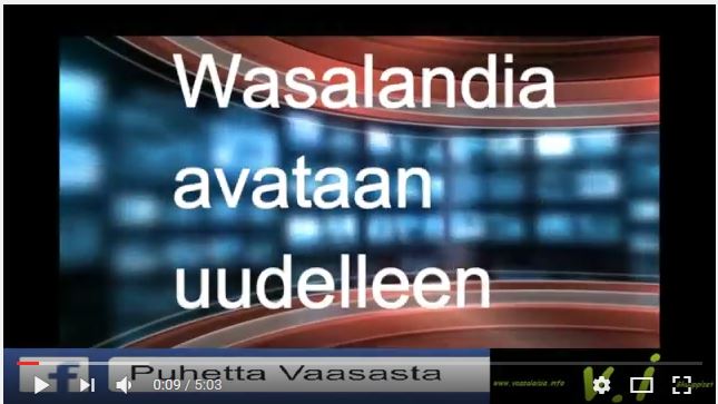Wasalandian hylätty huvipuisto, jossa on karuselli ja rakennuksia