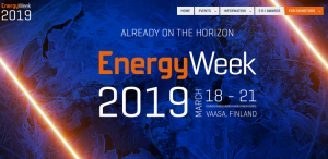 Energyweek-tapahtuman logo tai mainoskuva