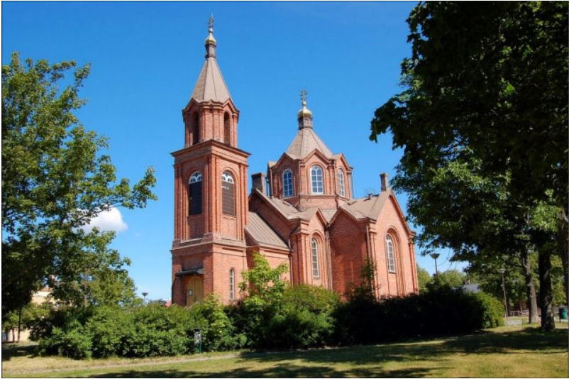 Ortodoksinen kirkko tai seurakuntarakennus Vaasassa