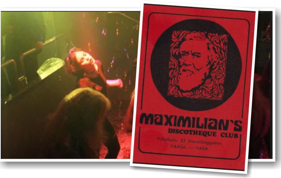 Maximillians-ravintolan sisätilat, tanssilattia ja esiintymislava