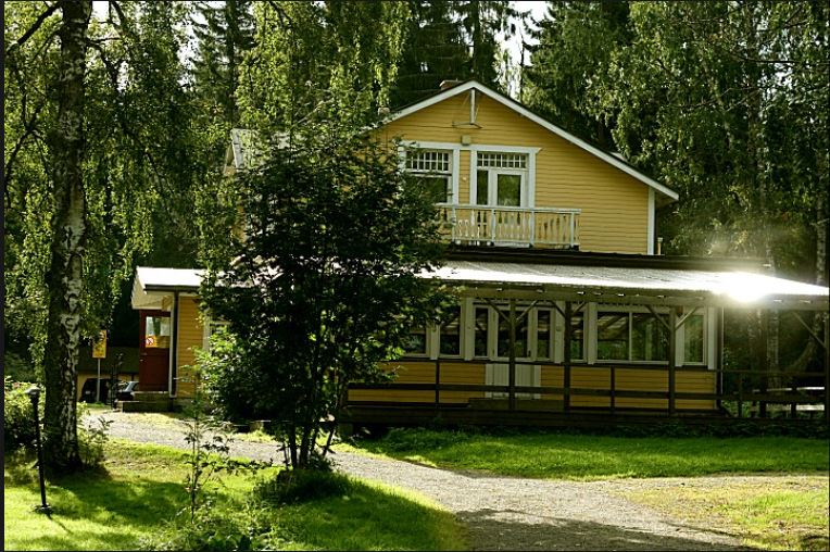 Historiallinen Villa Gerby Vaasan saaristossa, jääkärivärväyksen keskus