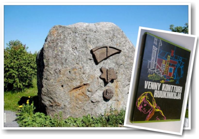 Vanha, puinen rakennus Ruukinkujalla Vaasassa