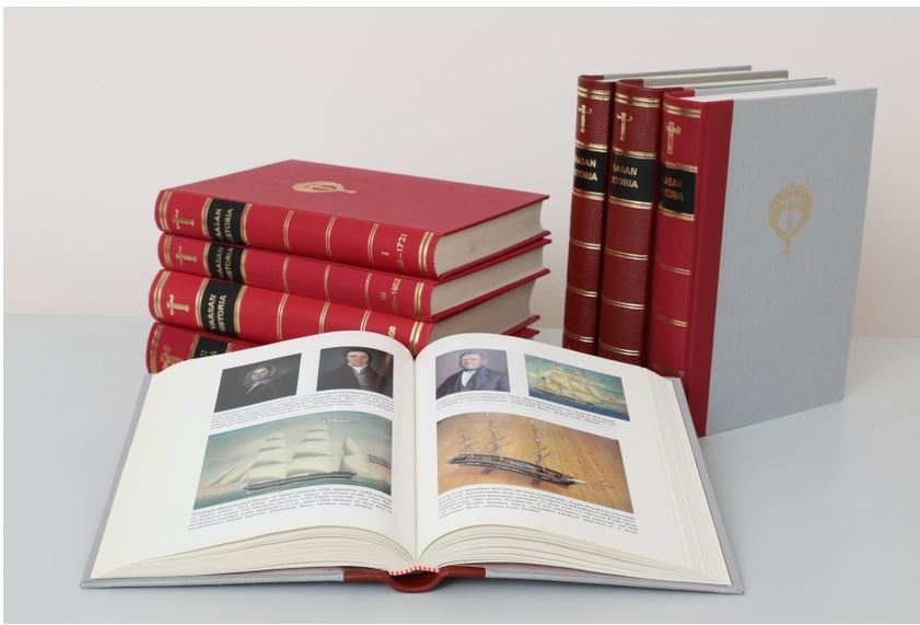 Vaasan historia -kirjasarja, kolme nidettä