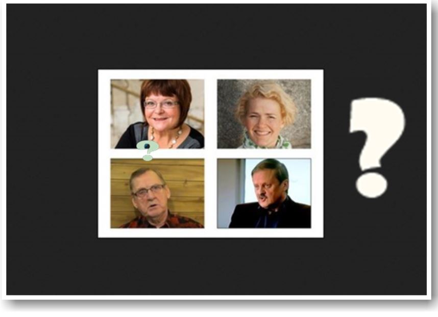 Kokoelma kuvia tunnetuista vaasalaisista henkilöistä