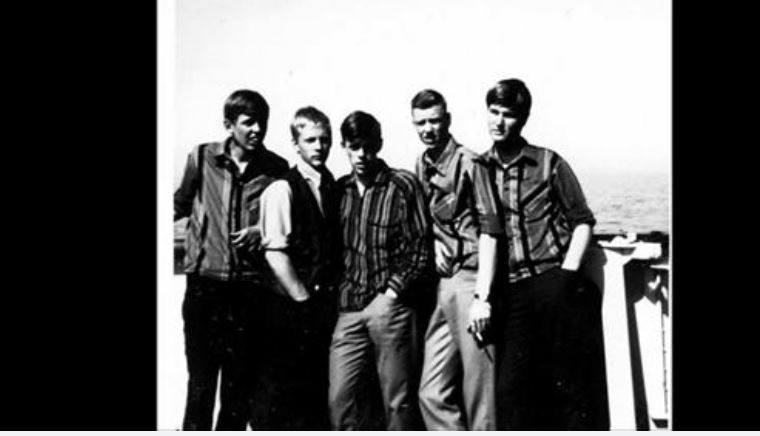 Slippers-yhtye esiintymässä Vaasan nuorisotalolla 1960-luvulla