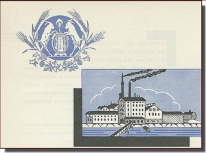 Bockin panimon mainos 1900-luvun alusta