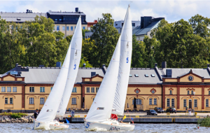 Vaasan vehreitä bulevardeja ja historiallisia kivitaloja