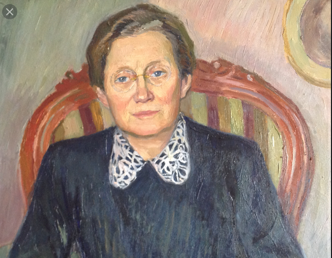 Hilja Vestberg, Vaasan Suomalaisen Naisklubin perustaja, muotokuvassa