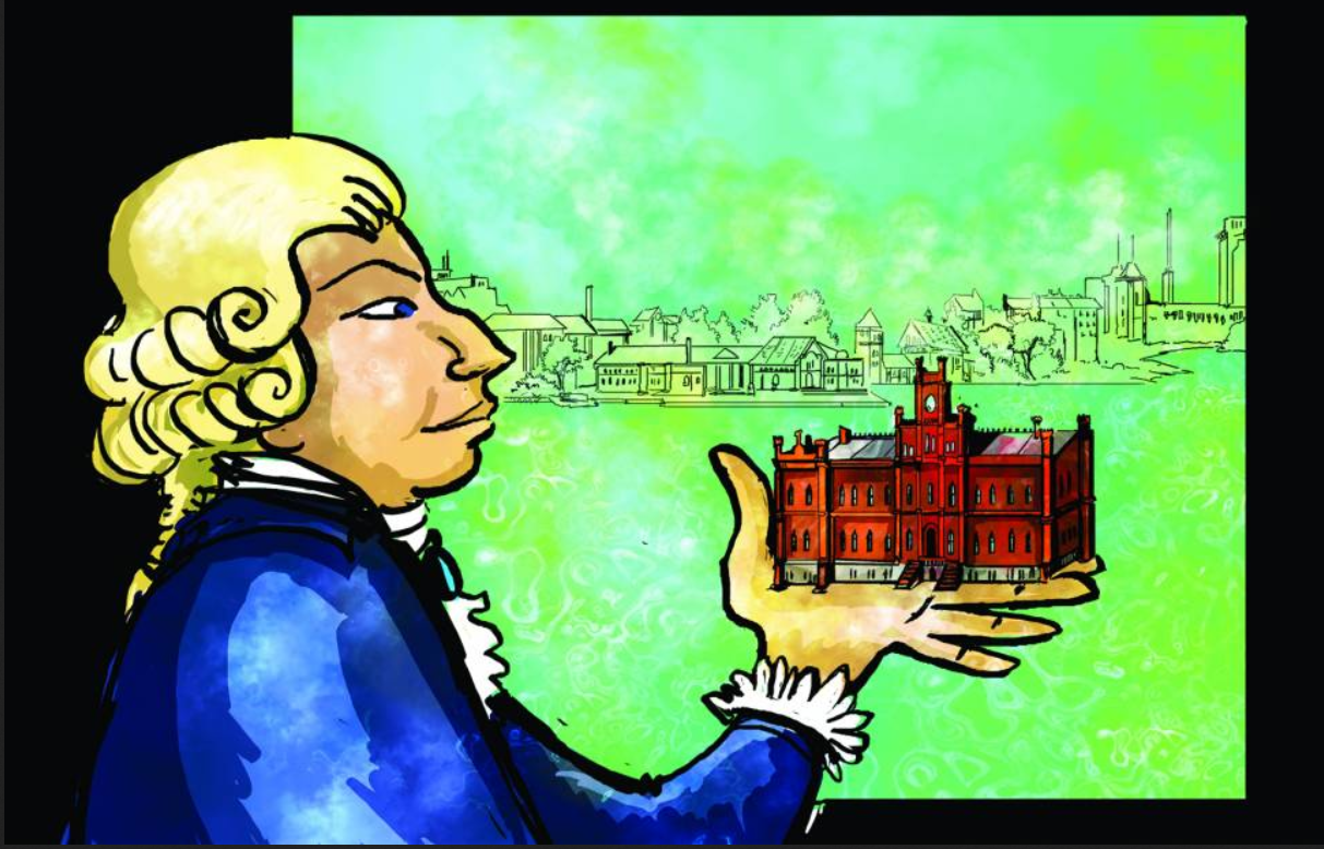 Kirjan "Kertomuksia Vaasasta" kansikuva