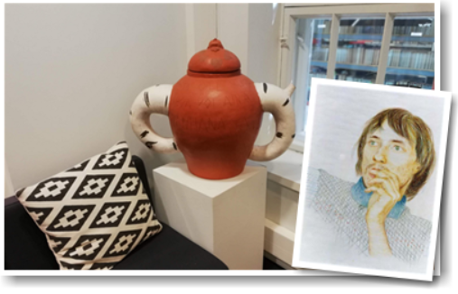 Leif Färdingin muistokirjoitus, runo ja kuva