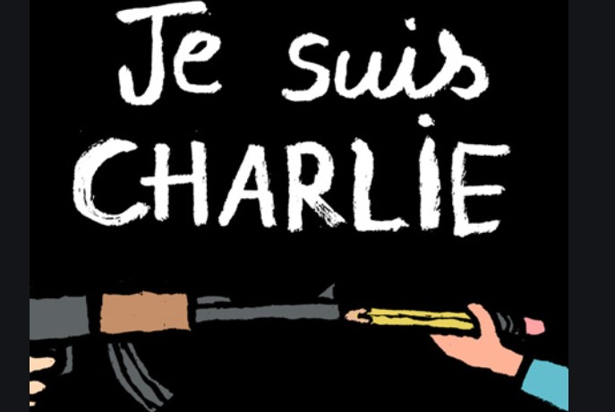 Satiirinen piirros, joka kritisoi yhteiskunnan epäkohtia