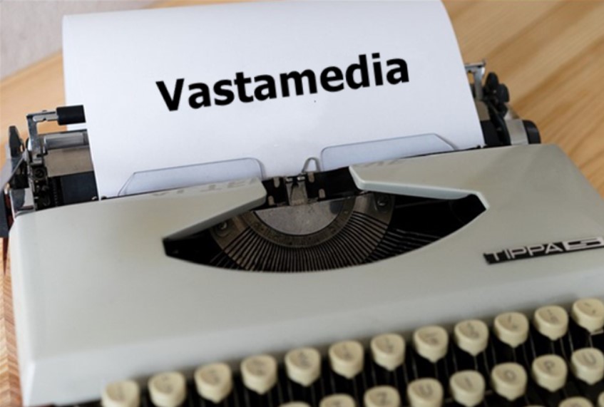 Vastamedian logo tai symboli, mahdollisesti digitaalisessa muodossa